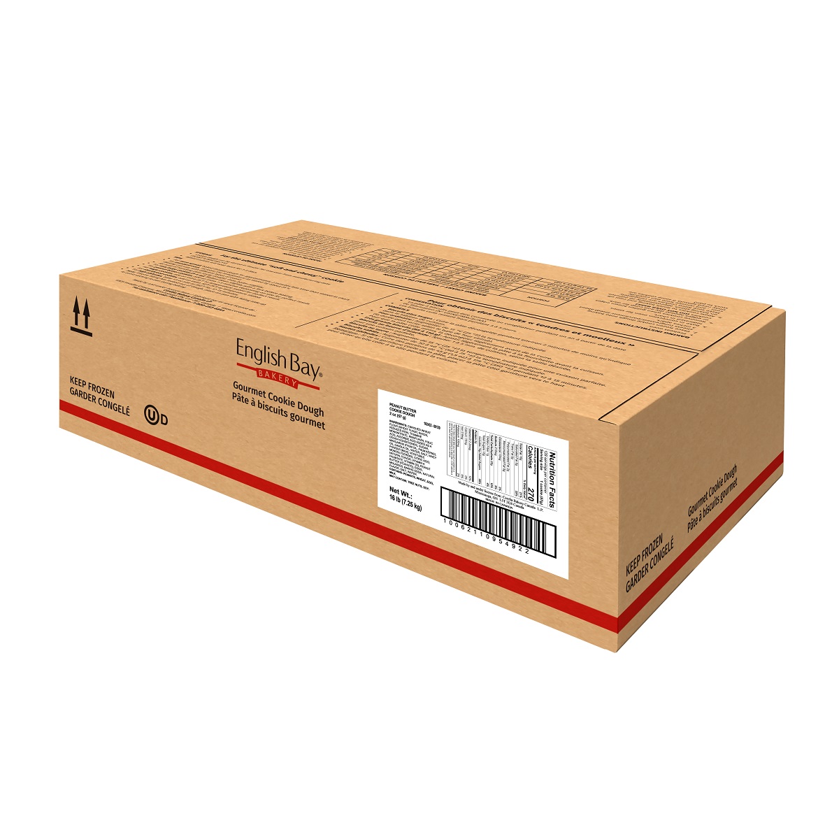 ENGLISH BAY PORTIONED PEANUT BUTTER COOKIE DOUGH