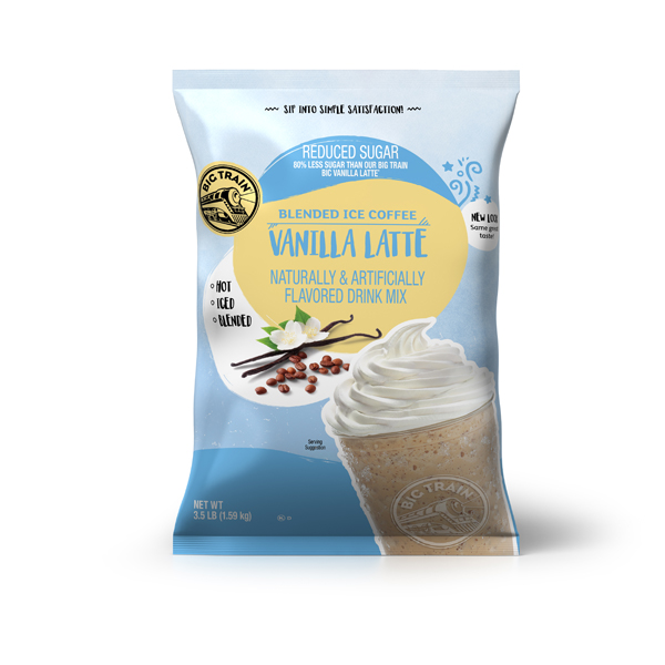 BIG TRAIN SMOOTHIE MIX SUGAR FREE VANILLA LATTE SMOOTHIE MIX