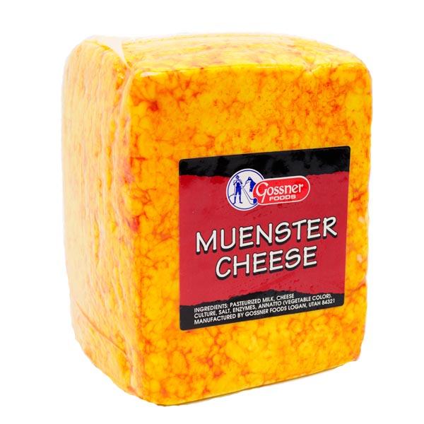 GOSSNER FOODS MUENSTER CHEESE LOAF