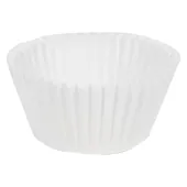 HOFFMASTER FLUTED WHITE WAX BAKING CUP 1.5X1X3.5