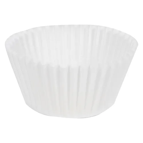 HOFFMASTER FLUTED WHITE WAX BAKING CUP 1.5X1X3.5