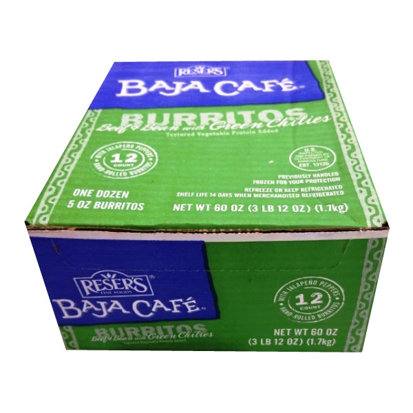 RESER'S BURRITO GREEN CHILE