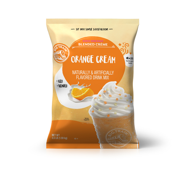 BIG TRAIN SMOOTHIE MIX ORANGE CREAM