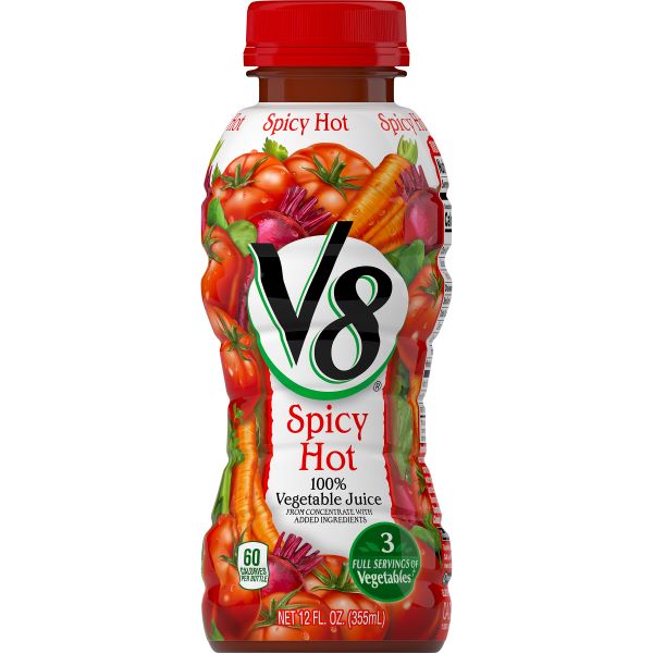 V8 SPICY VEGETABLE JUICE