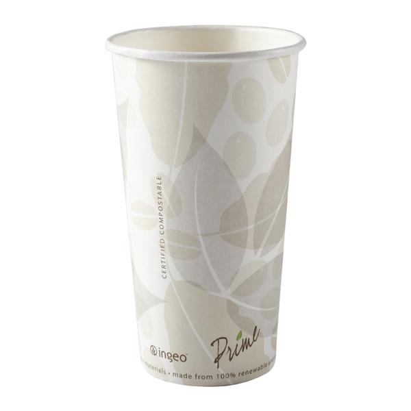 PRIMEWARE 20 OUNCE COMPOSTABLE HOT CUPS