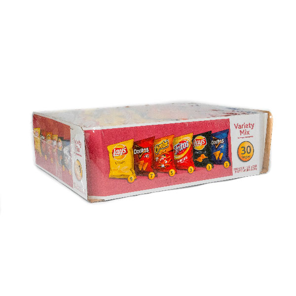 FRITO LAY VARIETY PACK CHIPS CLASSIC 30 COUNT
