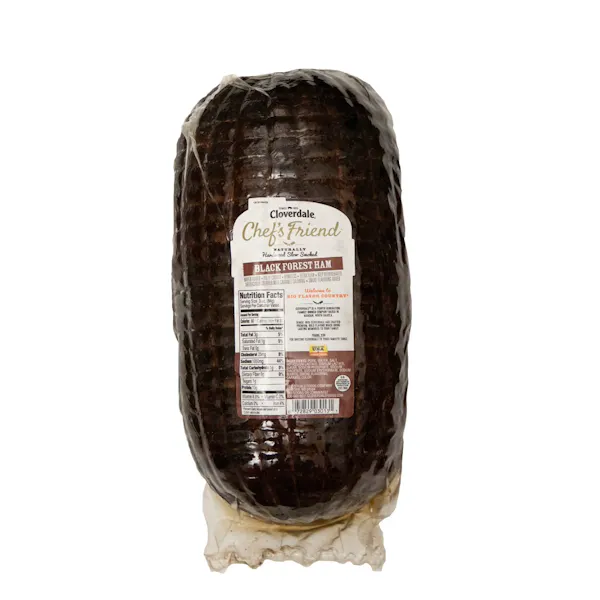 CLOVERDALE MEATS CHEFS FRIEND BLACK FOREST BONELESS HAM