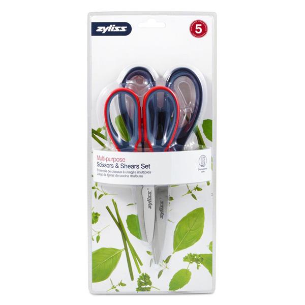 ZYLISS SCISSORS AND SHEARS SET