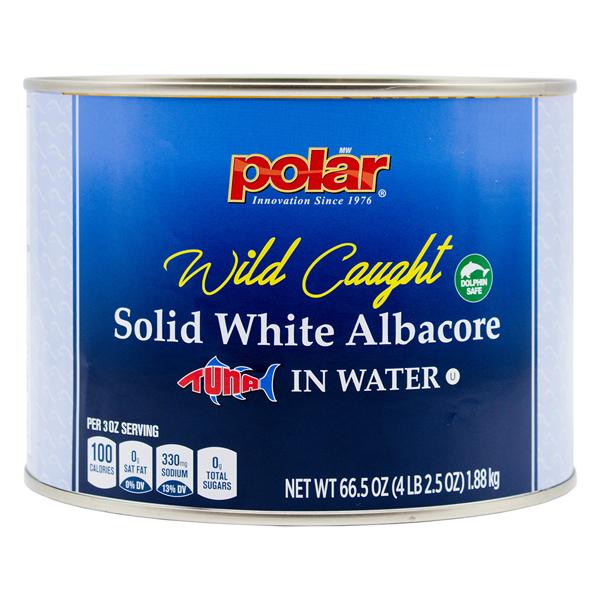 MW POLAR SOLID WHITE ALBACORE TUNA IN WATER