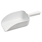 WINCO WHITE 64 OZ SCOOP