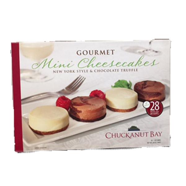 CHUCKANUT BAY GOURMET MINI CHEESECAKES