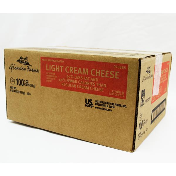 GLENVIEW FARMS LIGHT CREAM CHEESE SPREAD CUPS