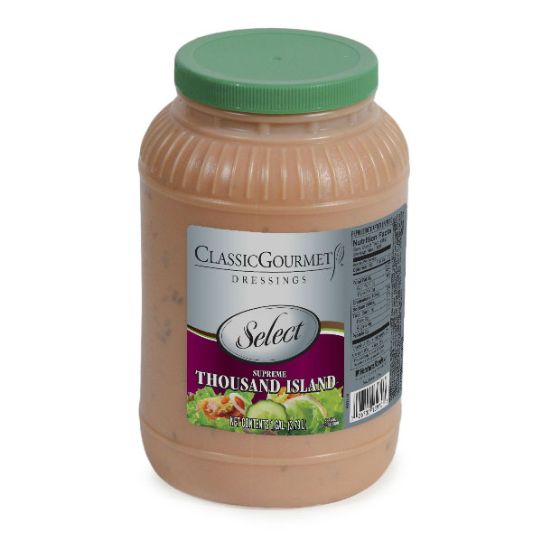 classic gourmet dressings Classic Gourmet Select Golden Honey Mustard Salad Dressing, 1 Gallon -- 4  per case