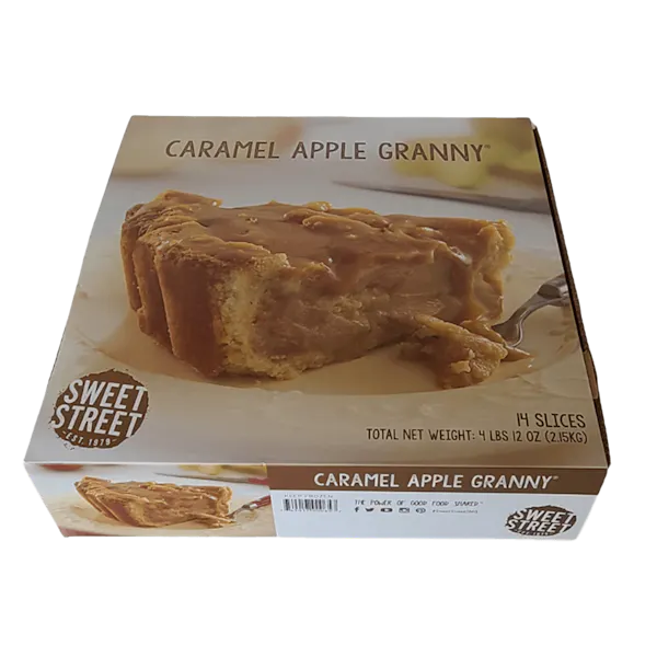 SWEET STREET CARAMEL APPLE PIE 14 SLICES