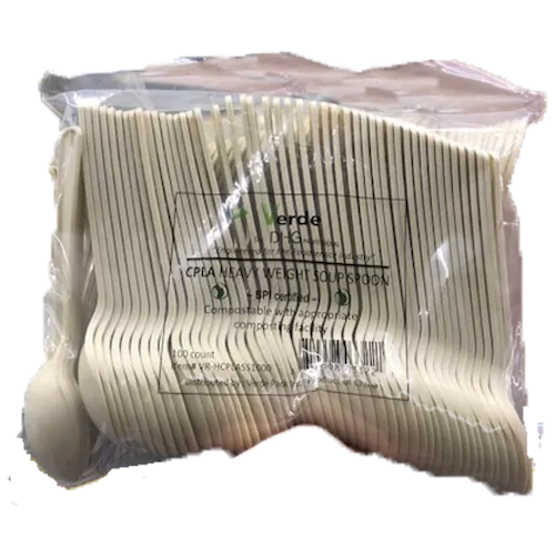 VERDE HEAVY WEIGHT COMPOSTABLE SOUP SPOON