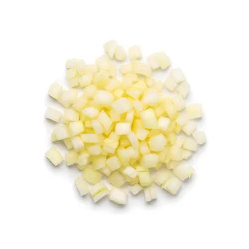 DICED YELLOW ONIONS