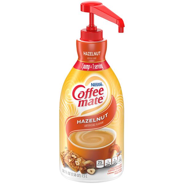 COFFEE MATE CREAMER PUMP HAZELNUT