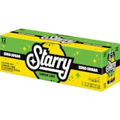 STARRY STARRY ZERO LEMON LIME SODA