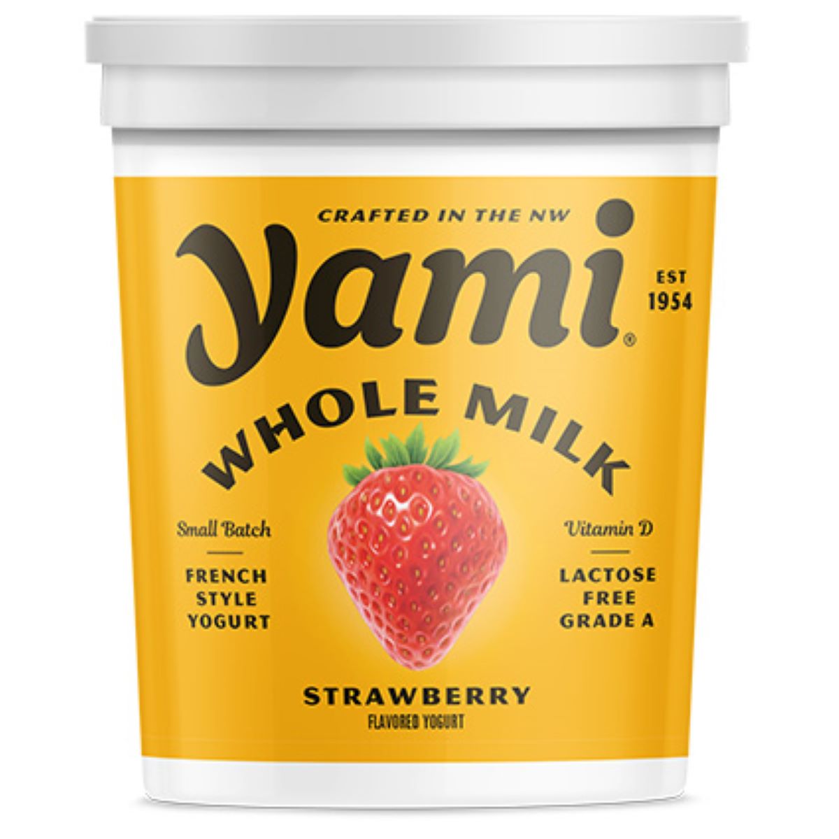 YAMI STRAWBERRY WHOLE MILK YOGURT