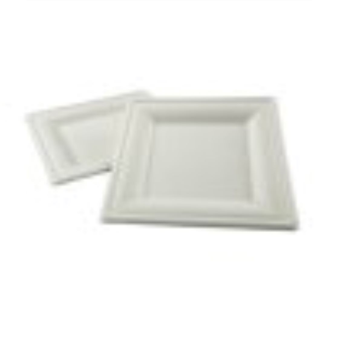 PRIMEWARE 10 IN FIBER SQUARE PLATE PFAS FREE