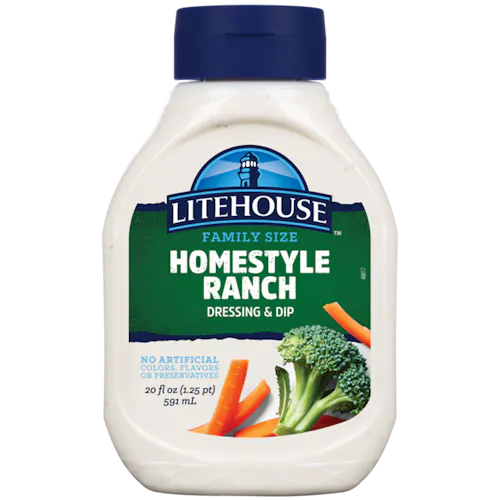 litehouse dressing Caesar & Spread, 13 fl oz Litehouse Chunky Blue Cheese Dressing and Dip combines irresistible blue cheese and creamy finger Dressings and Dips - Marinades,