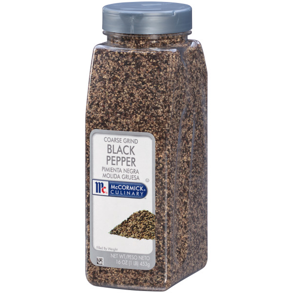 MCCORMICK COARSE GRIND BLACK PEPPER