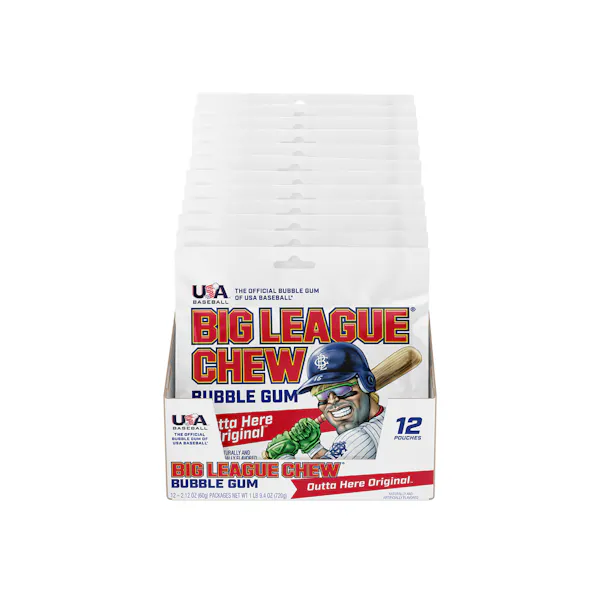 BIG LEAGUE CHEW ORIGINAL BUBBLE GUM