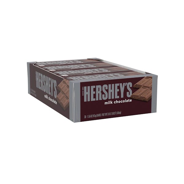 HERSHEY'S MILK CHOCOLATE BARS