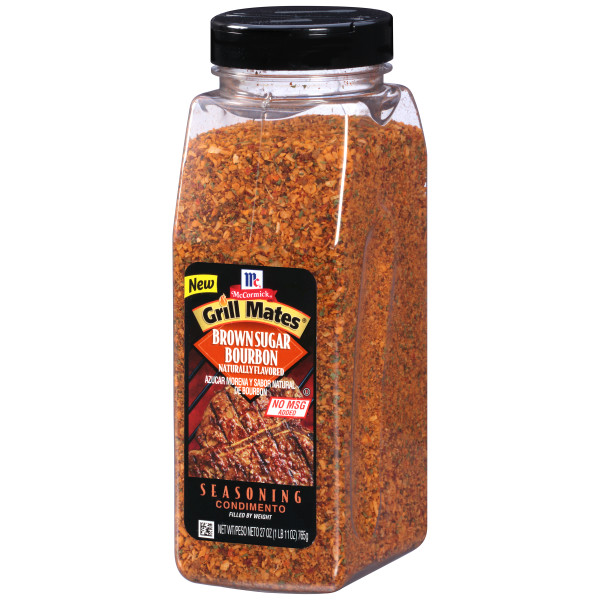 GRILL MATES BROWN SUGAR BOURBON SEASONING NO MSG