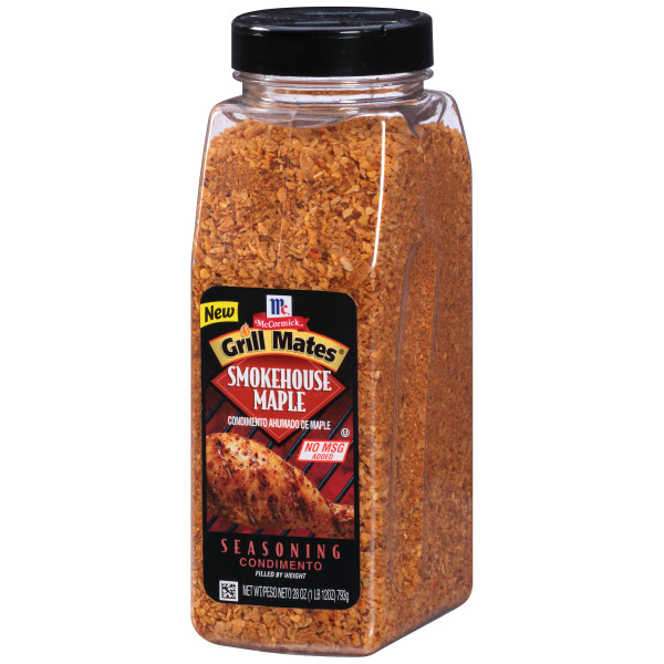 GRILL MATES SMOKEHOUSE MAPLE SEASONING NO MSG