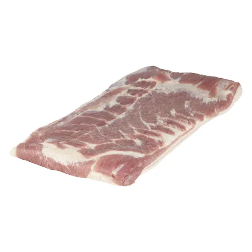 IBP PORK BELLY SQUARE CUT UNSALTED SKINLESS BONELESS