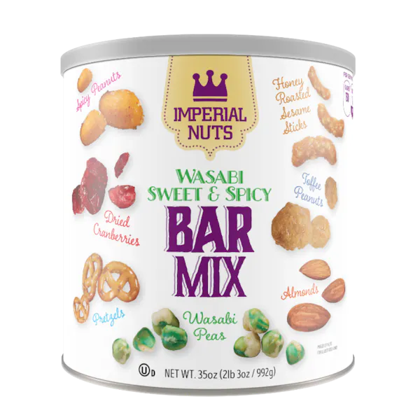 STAR SNACKS IMPERIAL WASABI BAR MIX