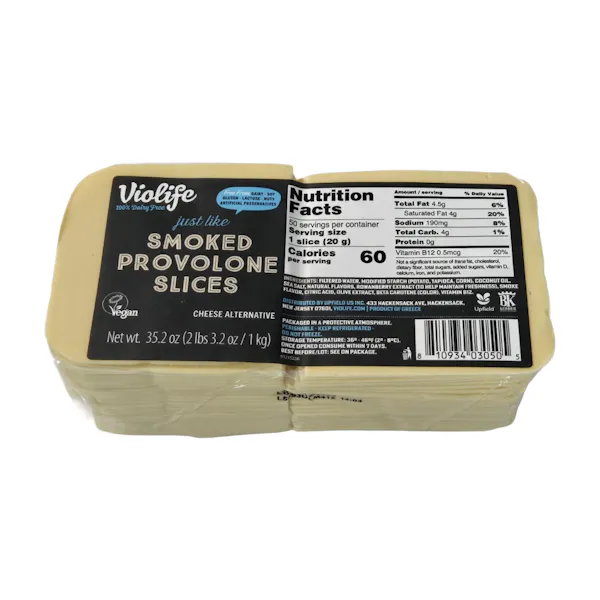VIOLIFE DAIRY FREE SMOKED PROVOLONE SLICES
