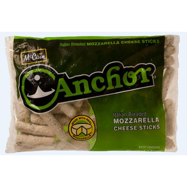 ANCHOR BREADED ITALIAN MOZZARELLA CHEESE STICKS