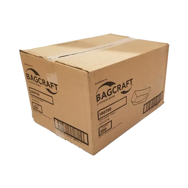 BAGCRAFT 5# FOOD TRAY KRAFT