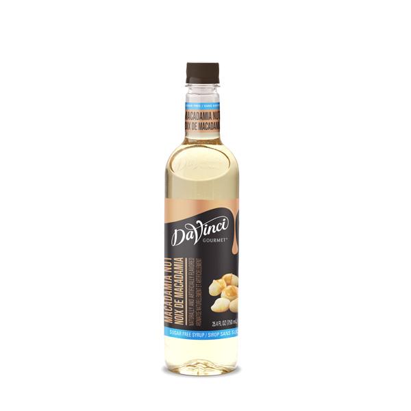 DA VINCI SUGAR FREE MACADAMIA NUT SYRUP