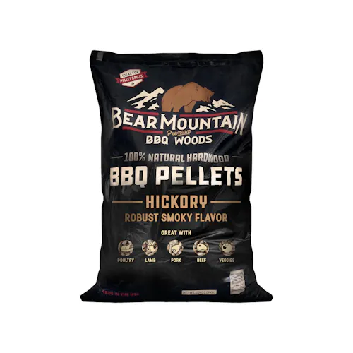 BEAR MOUNTAIN 20 LB HICKORY BBQ PELETS