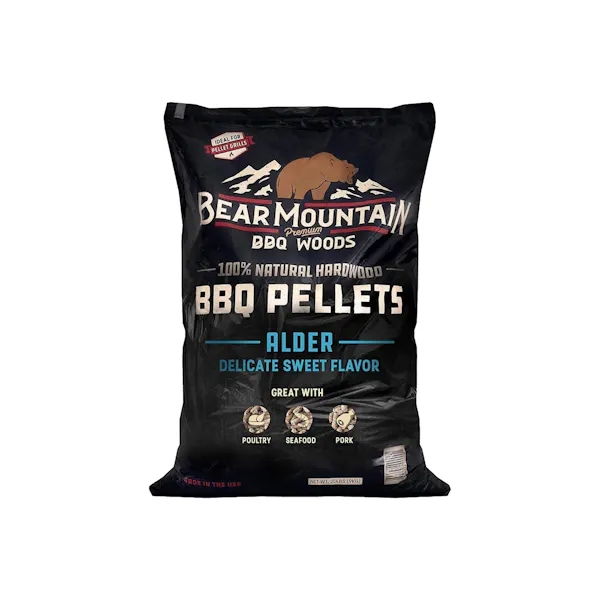 BEAR MOUNTAIN 20 LB ALDER BBQ PELLETS