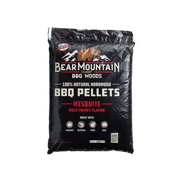 BEAR MOUNTAIN 20 LB MESQUITE BBQ PELLETS