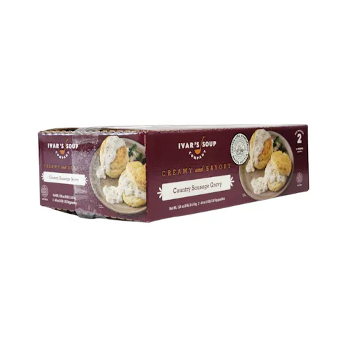 IVARS COUNTRY SAUSAGE GRAVY HOMESTYLE FROZEN