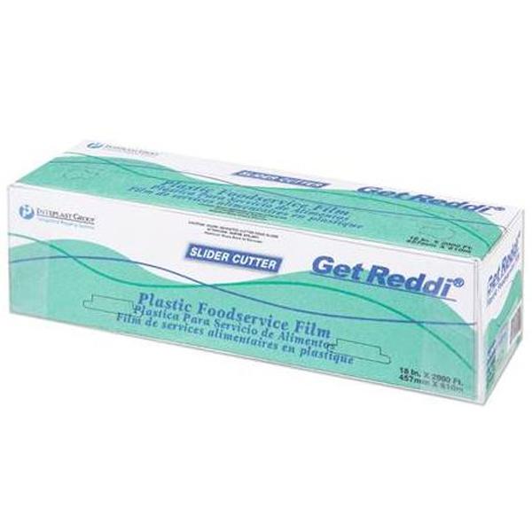 GET REDDI PLASTIC FILM WRAP CUTTER BOX 18IN X 2000FT