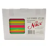 NICE 5.25 ASSORTED NEON POLYPROPYLENE STIRRER