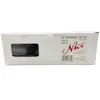 NICE 8 SKINNY STRAW BLACK POLYPROPYLENE