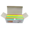 NICE 8 SKINNY STRAW ASSORTED NEON POLYPROPYLENE