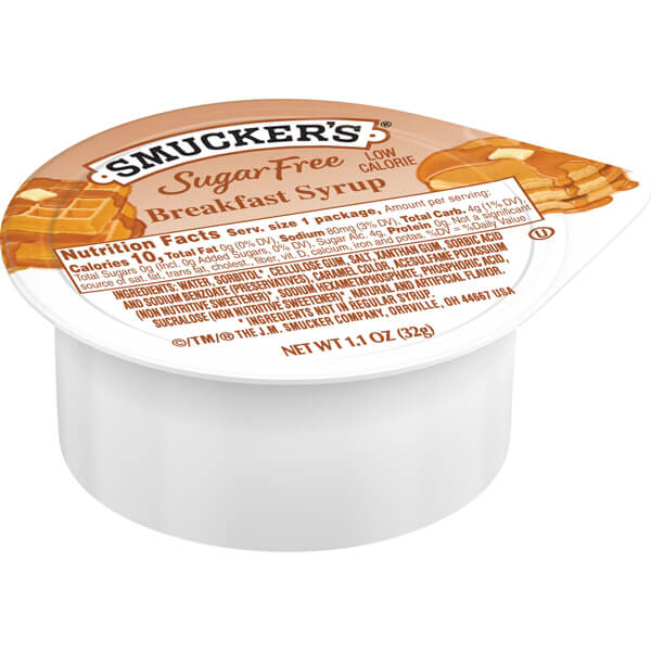 SMUCKER'S SUGAR FREE SYRUP CUPS