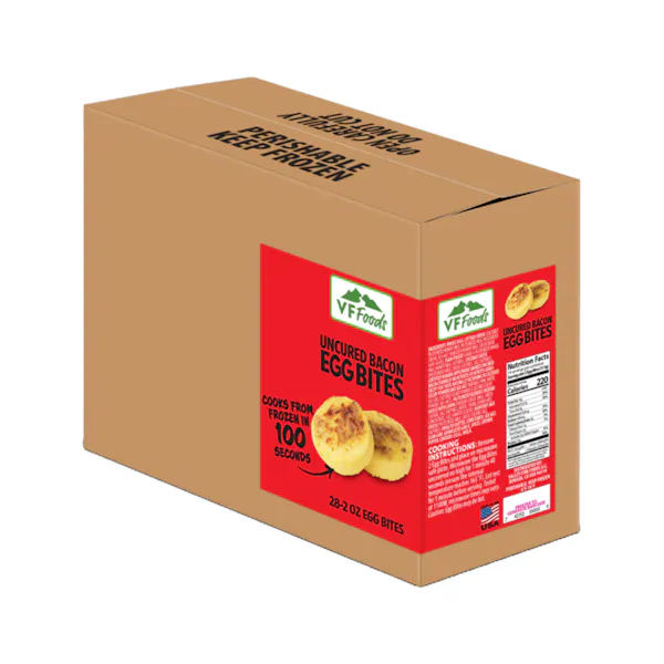 Valley Fine Foods Uncured Bacon and Egg Bites