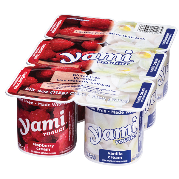 YAMI LIL YOGURT RASPBERRY/VANILLA