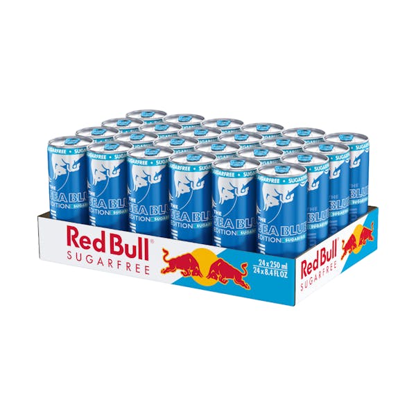 RED BULL ENERGY SEA BLUE EDITION SUGAR FREE 8.4 OZ