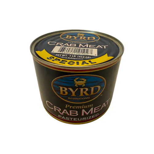 BYRD SPECIAL CRAB MEAT PASTEURIZED
