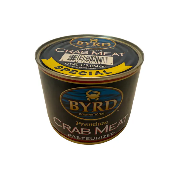 BYRD SPECIAL CRAB MEAT PASTEURIZED
